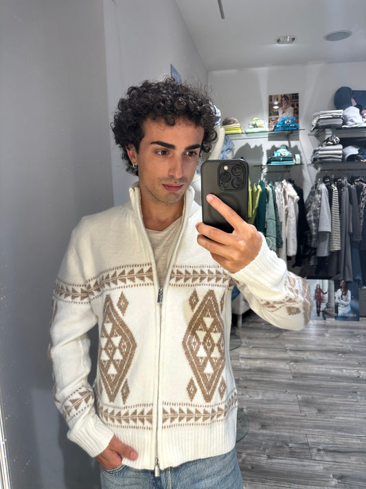 CARDIGAN FANTASIA JACQUARD