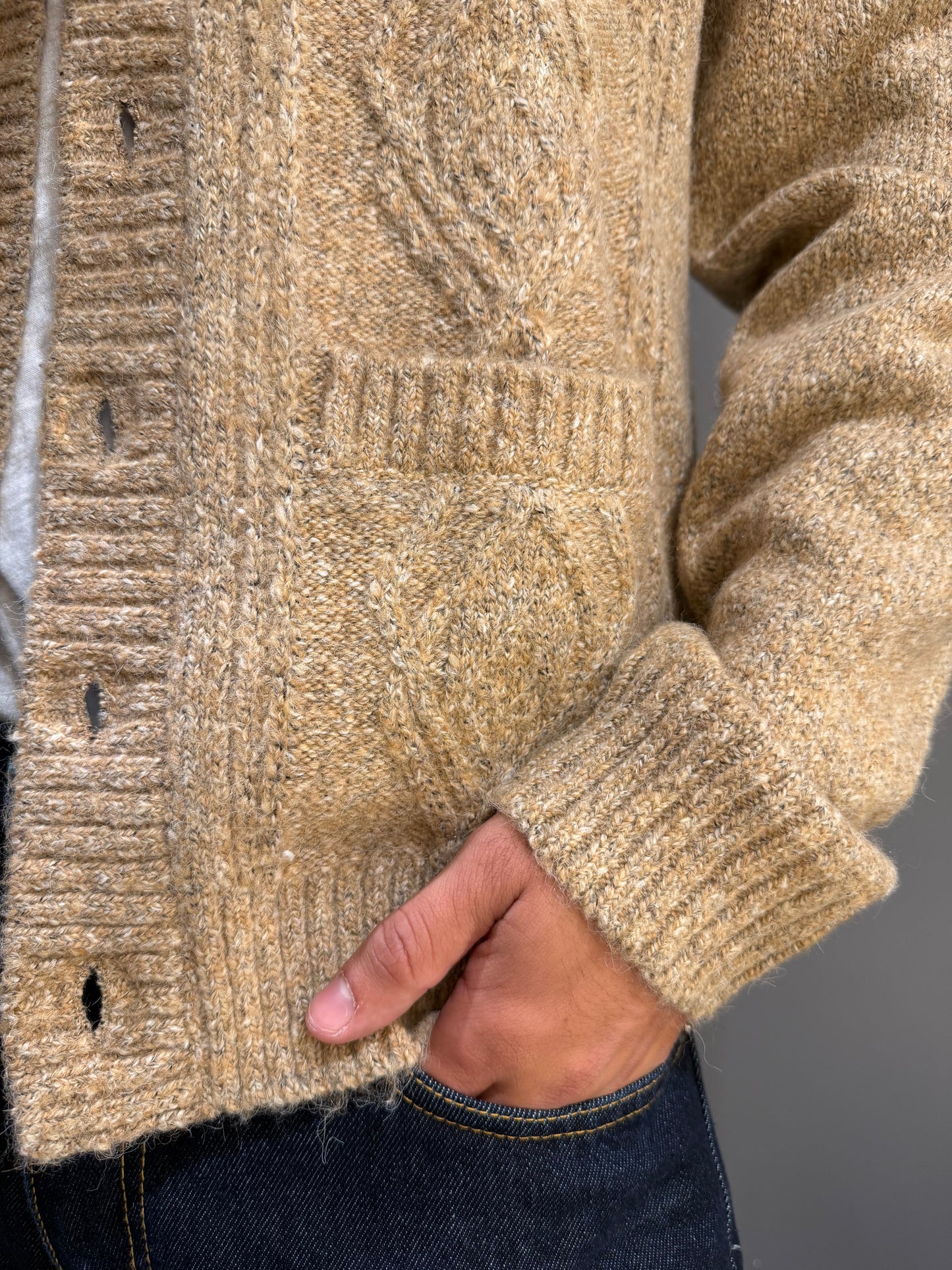 CARDIGAN TRECCE MALFILE’