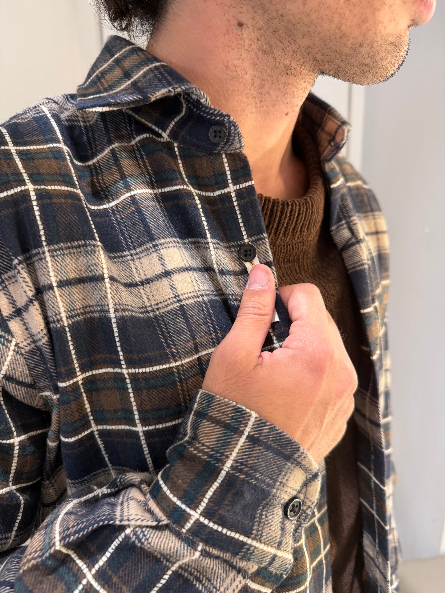CAMICIA FLANELLA A QUADRI