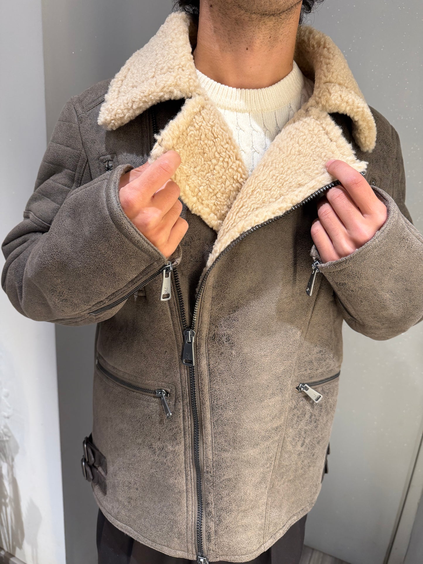 ECOMONTONE IMBOTTITO TORTORA