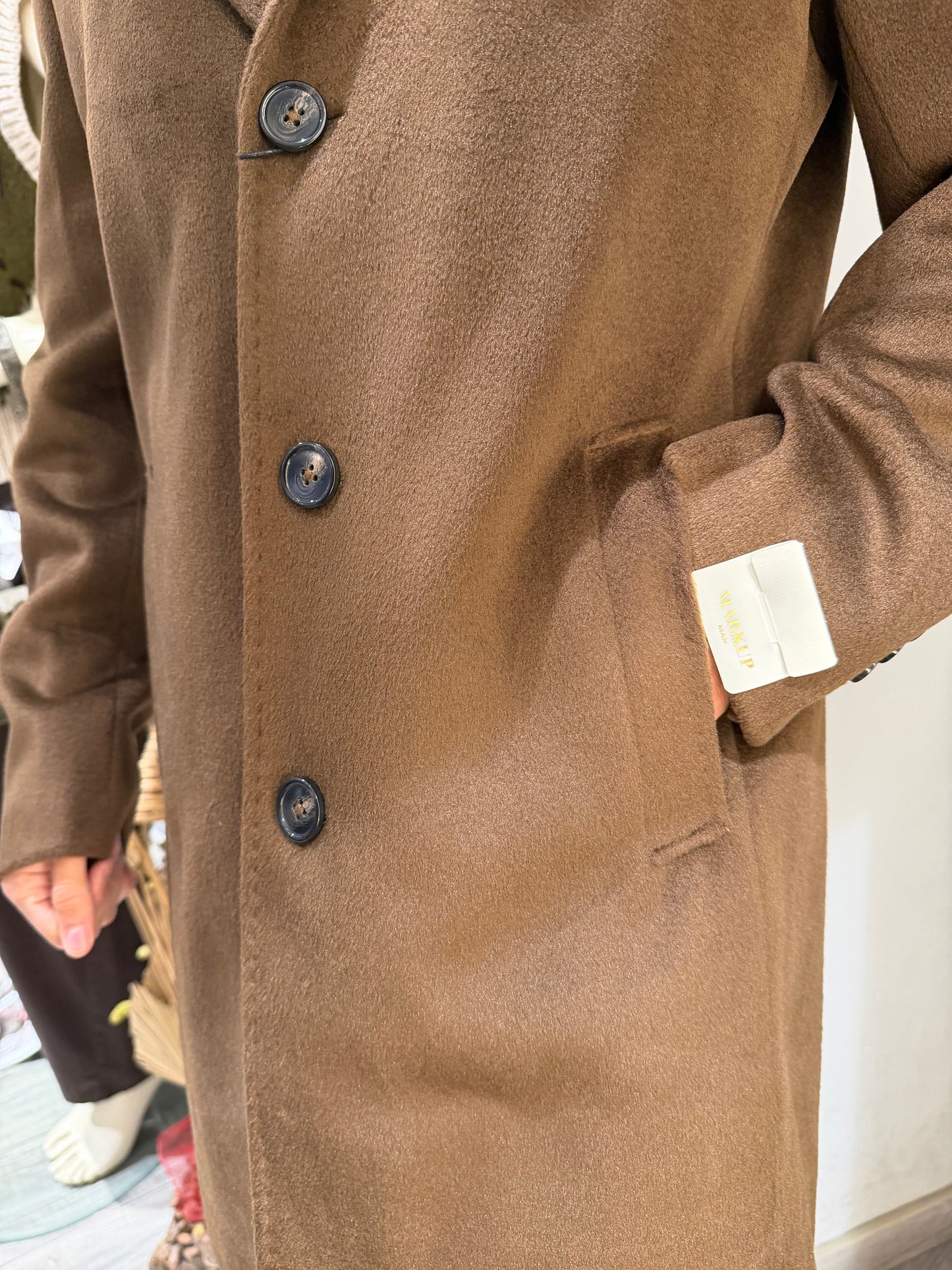 CAPPOTTO BARONETTO MORO PANNO