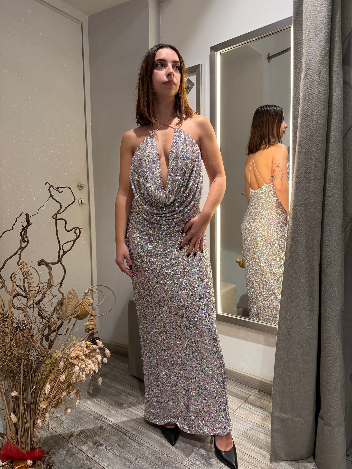 ABITO SIRENA PAILETTES