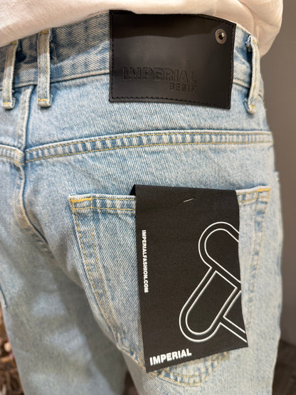 JEANS REGULAR FIT AZZURRO