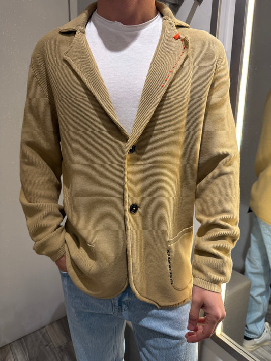 BLAZER PUNTO PIQUET CORDA