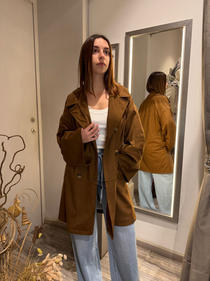 SPOLVERINO IN SUEDE DOPPIOPETTO