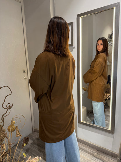 SPOLVERINO IN SUEDE DOPPIOPETTO