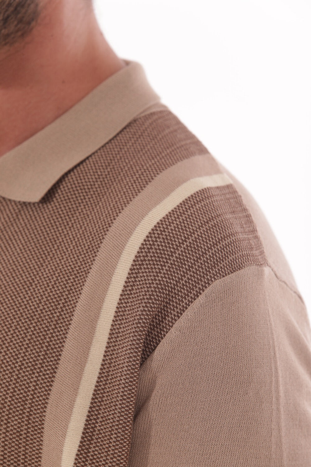 CAMICIA IN MAGLIA CON TEXTURE