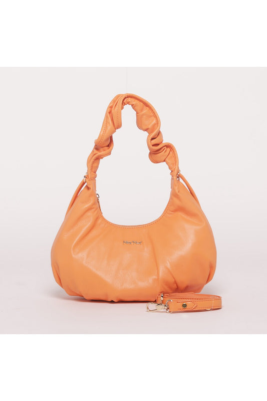 HAND HOBO BAG WITH CURL ON HANDLE