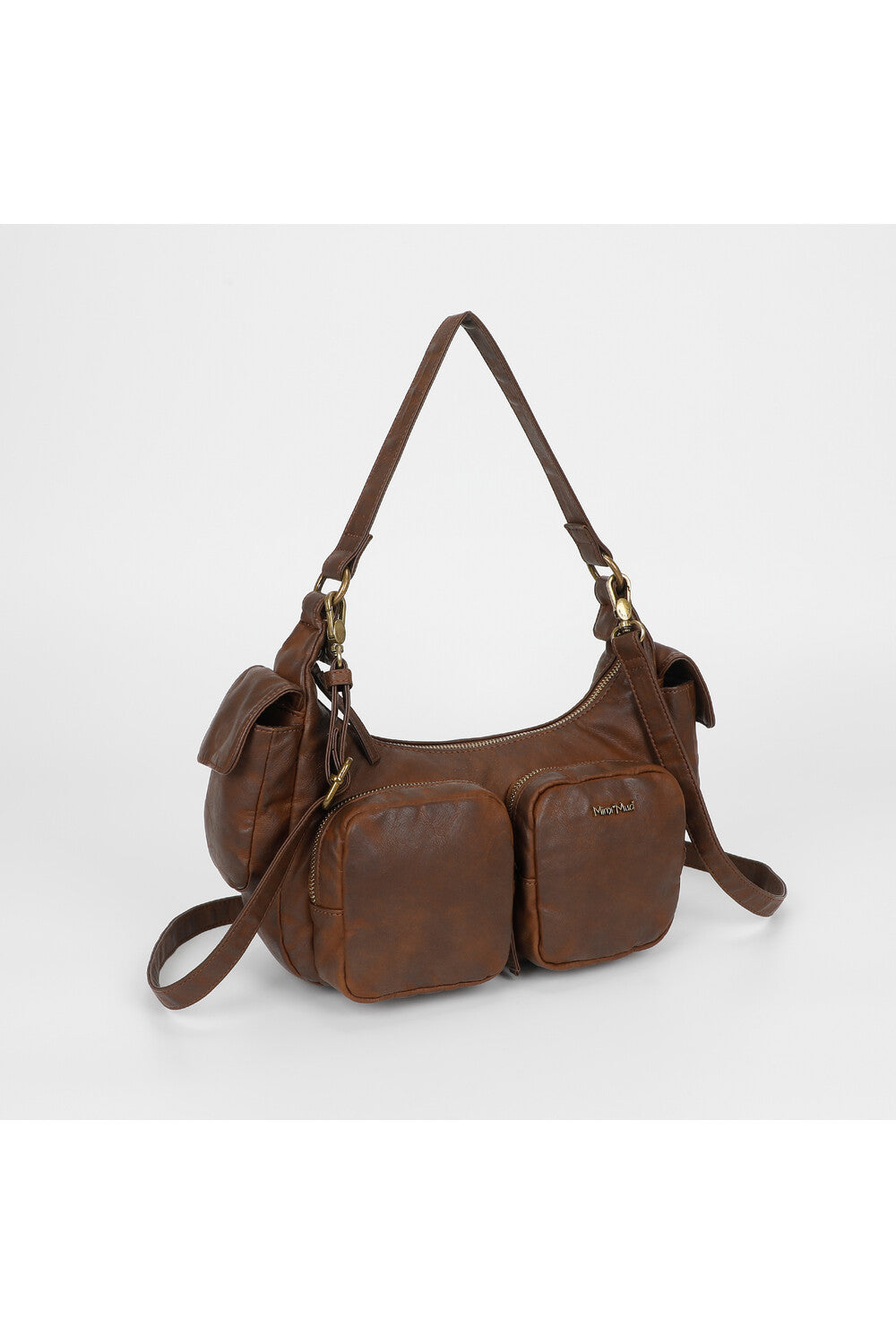 BORSA A SPALLA CON TASCHE MORO