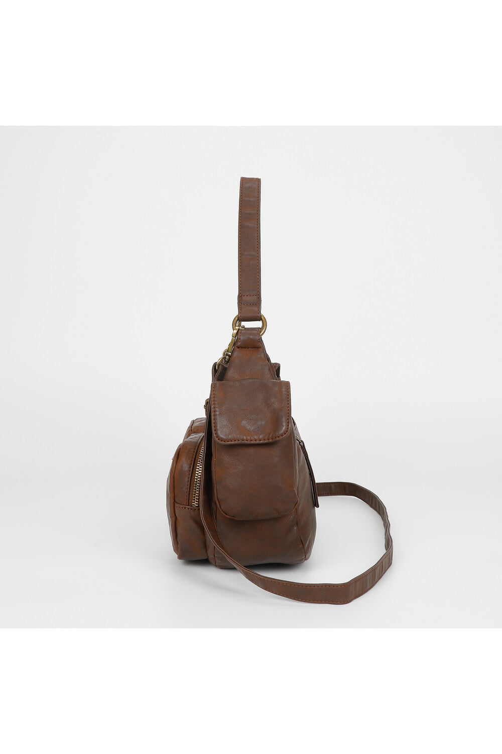 BORSA A SPALLA CON TASCHE MORO