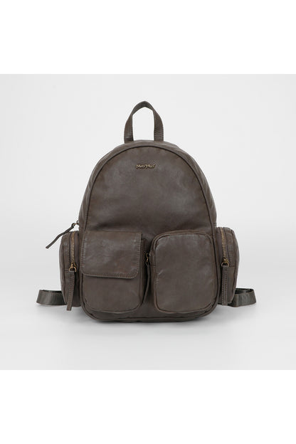 ZAINO CON TASCHE GRIGIO