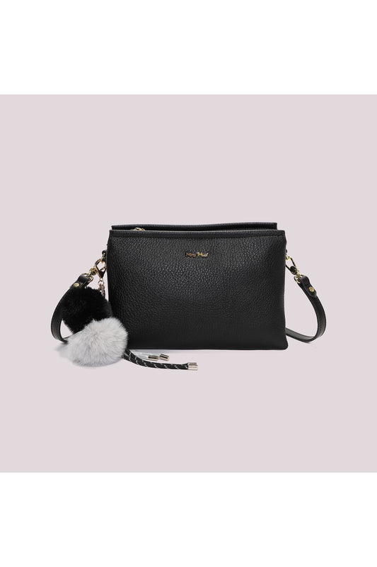 BORSA A TRACOLLA CON CHARM APPESO