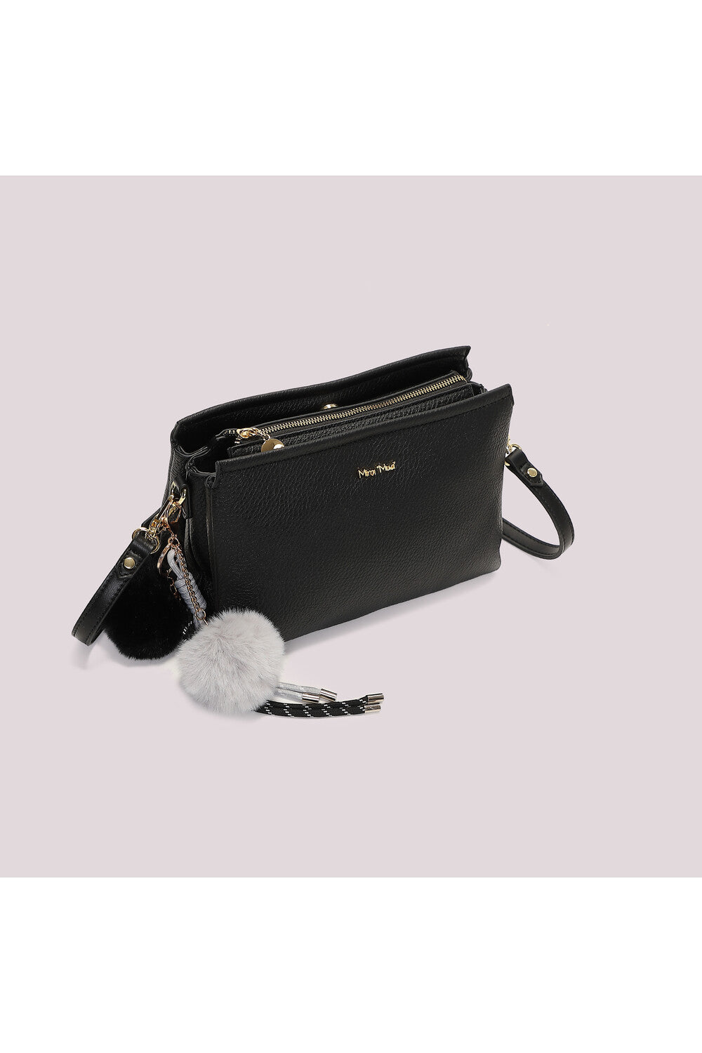 BORSA A TRACOLLA CON CHARM APPESO
