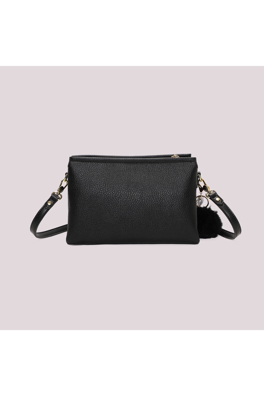 BORSA A TRACOLLA CON CHARM APPESO
