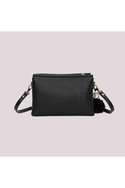 BORSA A TRACOLLA CON CHARM APPESO