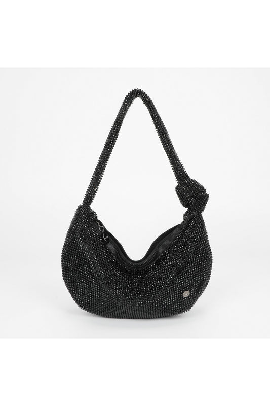 BORSA MORBIDA CON NODO NERA