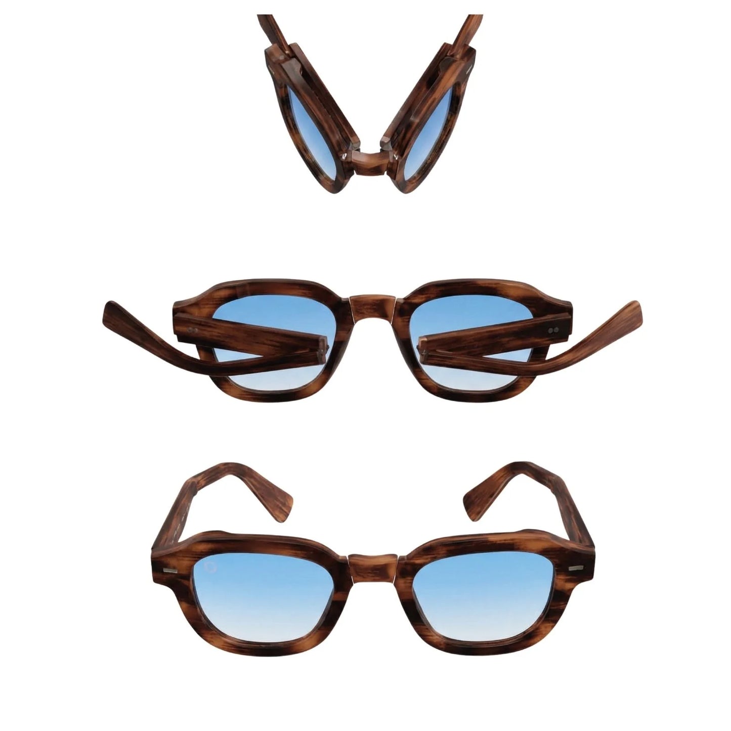 OS SUGLASSES Occhiale da sole IBIZA HAVANA BLU