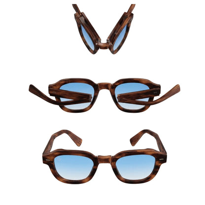 OS SUGLASSES Occhiale da sole IBIZA HAVANA BLU