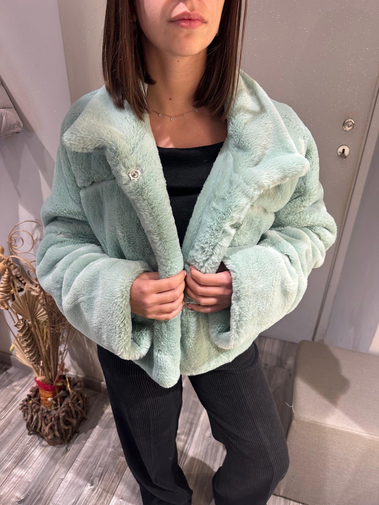 ECOPELLICIA CON INSERTI ECOPELLE